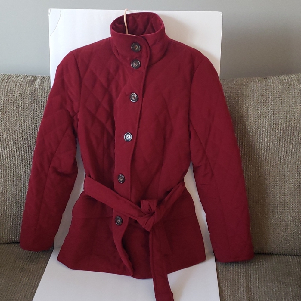 Quilted Coat Size Small